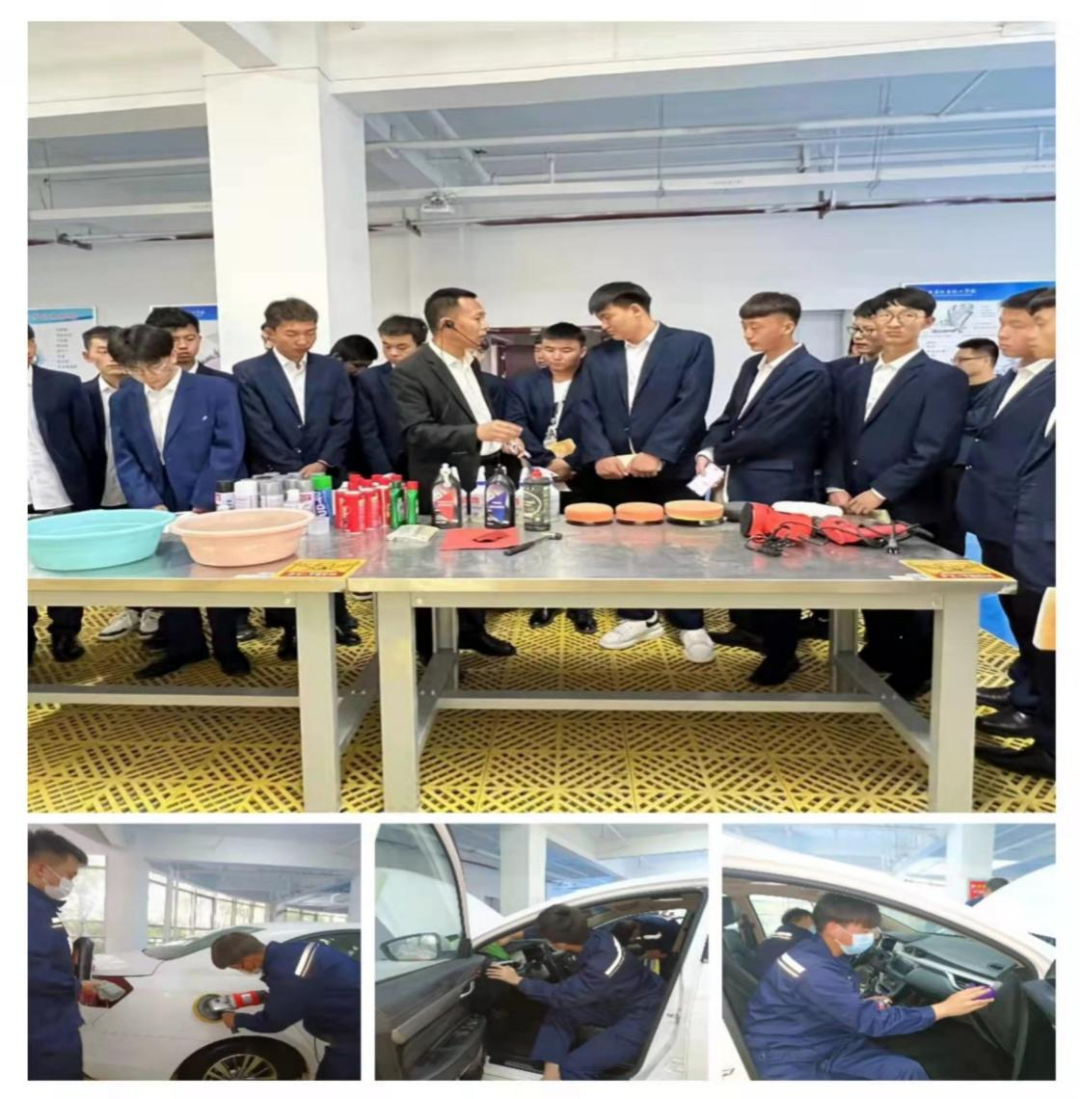 学汽车美容选甘肃北方技工学校